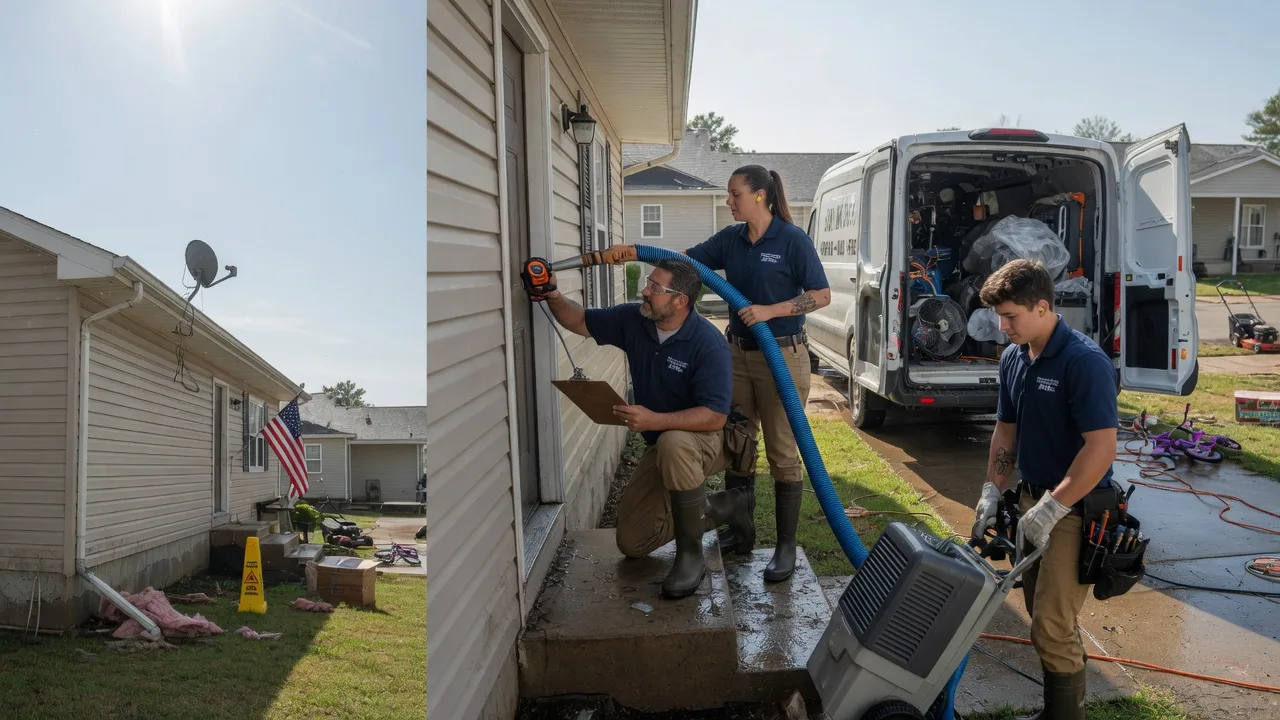 Ceiling Water Damage Restoration in Circle, MT near me